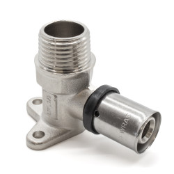 MLCP Elbow with Plate - Male