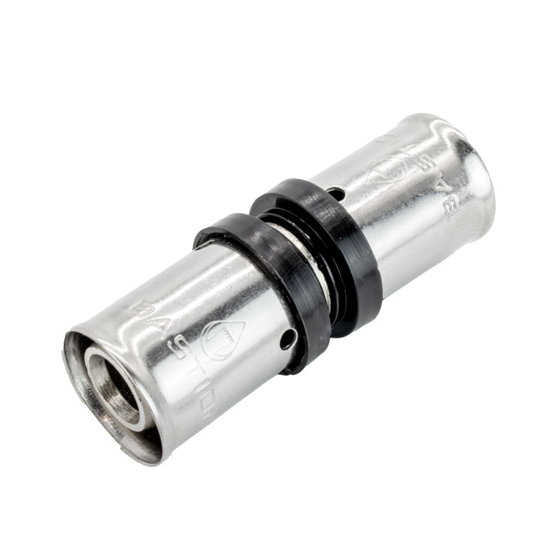 16x16mm Coupler - Equal Straight Union - MLCP PressFit 16x16mm Coupler - Equal Straight Union - MLCP PressFit
