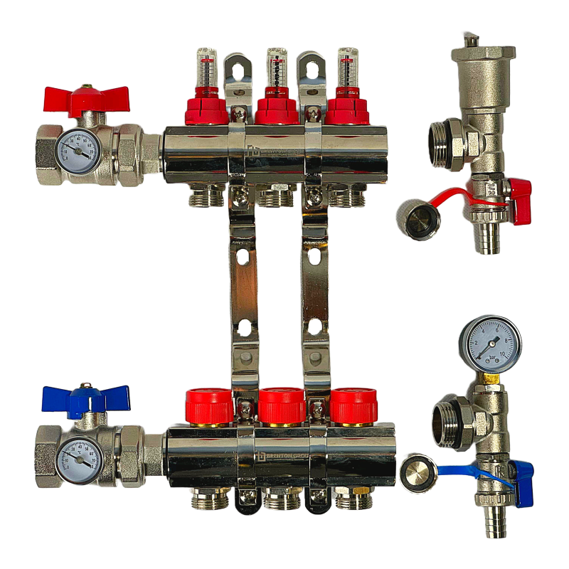 Brenton 3 Port Manifold - FM - Complete Brenton 3 Port Manifold - FM - Complete